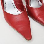 BCBGirls Vintage Y2K Red Pointed Toe Pumps Photo 6