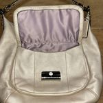 Coach  Kristin Leather Shoulder Bag Champagne/Light Pink Photo 4