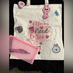 Handmade  Mama‎ needs coffee tote bag Photo 2