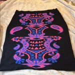 Allison Brittney  Purple and Black Skirt Photo 0