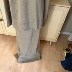 Meshki  Wool Blend Brown Turtle Neck Jumper Long Skirt Size L/XL Photo 4