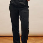 New! Djerf‎ Avenue Tall On The Go Pants Ash Long Gray Photo 0