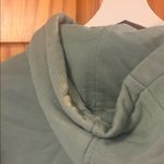 Carhartt Size Large Mint Green Hooded Sweatshirt Photo 9