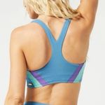 L Space Active Wyatt Tank Small Blue Purple Racerback Photo 2