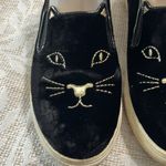 Charlotte Olympia Cool Cats Velvet Sneakers Size 7.5/38 Photo 1