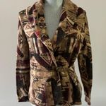 Ralph Lauren  cardigan gold Navajo blazer blanket jacket aztec southwestern Sz S Photo 0