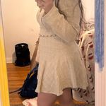 Cider  Tweed V Neck Dress with Belt  Photo 1