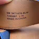 Frye and Co Womens Evie Slip On Sandals Flat Slide 3 Straps Casual Blue Size 6 M Photo 6