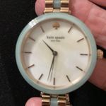 Kate Spade New York Live Colorfully WATCH LINK BAND Turquoise BLUE EUC BOXED Photo 4