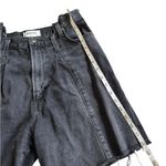 AGOLDE  Pieced Angled Shorts in Shambles Photo 4