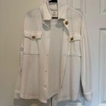 womens white button up sweater/jacket Size XS Photo 0