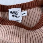 Princess Polly Tan Ribbed Ultra Crop Top Photo 3