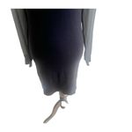 All Saints Milo Funnel Sweater Dress Black Size 6 Wool Cashmere Blend Minimalist Photo 5