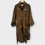 Free People Alma Long Duffle Coat Size Medium Photo 10