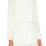 Krisa Long sleeve smocked mini turtleneck dress Photo 7