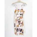 Wild Flower Wish  Floral Print Sleeveless Tie Front Midi Dress Size S Photo 4