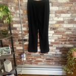 Jones New York  Classic Black Ribbed Boot Cut Dress Pants Size 4 Photo 3