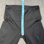 Yogalicious Lux Leggings Womens M Black Compression Elastic Waist Yoga Running Photo 3