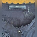 HIGH USE High Everyday Couture Navy Blue Lace Photo 2