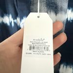 Mud Pie NWT  Tybee Cover Up in Navy & White Tie Dye Size S Photo 5