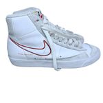 Nike  Blazer Mid 77 SE First Use White Orange 9 Retro Logo Anniversary Sneakers Photo 3