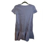 Uniqlo  Periwinkle Ruffle Hem T-Shirt Dress Photo 1