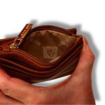 Anne Klein  Wallet Bifold Burnt Orange, ID and Cards Holder, Coin Zip NWOT Photo 5