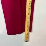 EXPRESS  Women’s Columnist Straight Pants Maroon Size 8 EUC Workwear Trendy Cute Photo 6