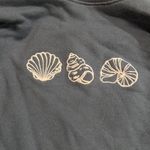 Wild Fable  Blue Cropped Sweatshirt Photo 1