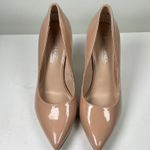 Michael Shannon MICHAEL by Beige Patent Leather Pointed Toe Stiletto Heels Photo 2