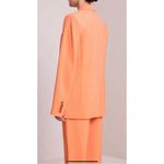 ALC Frank NWT A.L.C. dakota jacket single button blazer clementine orange sz 4 Photo 1