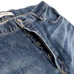MOUSSY VINTAGE Harris Straight Step Hem Jeans Button Fly Waist 30 Made In Japan Blue Photo 6
