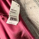 Crystal Doll Crystal Dolls Sz 3 Jr Burgundy Lined Sleeveless Halter Short Party Dress… Photo 9