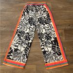 Sweet Rain Monstera Print Wide-Leg Palazzo Pants – Size Small Photo 2