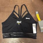 Everlast  Black Sports Athletic Bra with Strappy Design Size XS Photo 7