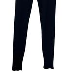 Carbon 38 Ribbed 7/8 Legging Cropped Ankle Black Yoga Gym Women’s Size Small S Photo 2