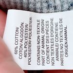 Lucky Brand Medium  Ribbed Gray Button Up Long Sleeve Top Blouse Pullover Sweater Photo 7