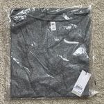 BP NWT Grey V-Neck Short Sleeve Top - Medium Photo 2