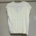 Knit vest White Photo 2