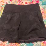 Lululemon  Black Skirt Tennis Pace Rival camo Photo 0