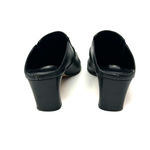 Brighton  size 7.5 black‎ & dark brown heeled mules 2195 249 Photo 4