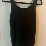Hunter  for Target Black Mesh Back Tank Active Gym Grunge Goth Photo 2