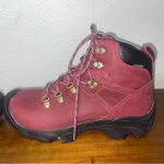 Keen Waterproof Hiking Boots Women’s Size 10 Burgundy Leather NWOB Photo 3