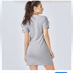 Fabletics , gray T-shirt dress with double bows on sleeves women’s size xs Photo 1