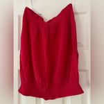 Bobi ‎ Vibrant Red TubeTop Smocked Hem Size XL NWT Photo 3