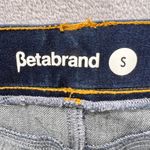 Betabrand Women's Dark Wash Denim Jeans Size S Straight Leg Casual Pants Photo 4