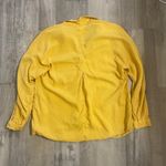 Cloth & Stone Anthropologie  Landry Buttondown gold Blouse Shirt Sz Small Photo 14
