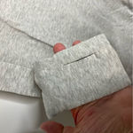 Athleta  Recharge sweatshirt dress mini dress gray size XS‎ Photo 5