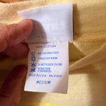 Vintage Cromer Maine Dolphin Cropped Graphic Tee Yellow Medium Y2K USA Photo 4