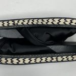 BCBGeneration  Size 6 Sandals Slides Essina Knotted Black Round Toe Flat Women’s Photo 4